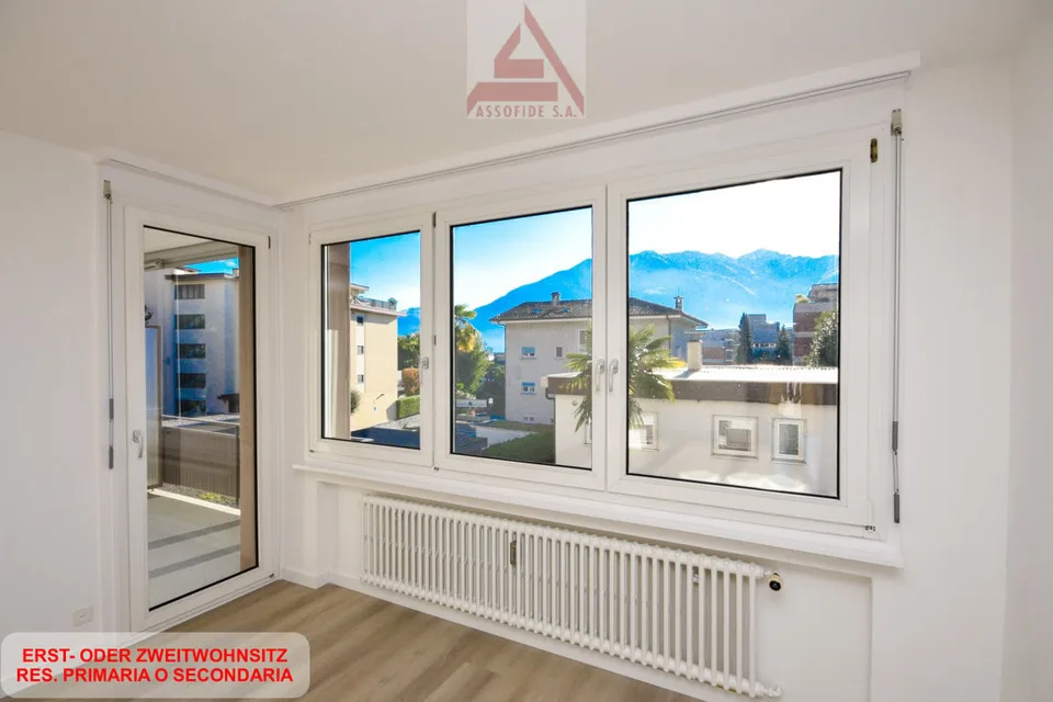 Appartamento di 2.5 locali vicino al lago / 2.5-Zimmerwohnung in Seenähe