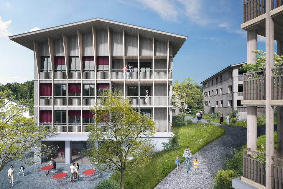Dorfmitte Rüfenacht "Zur alten Linde" weitere Wohnungen durften reserviert und verkauft werden!