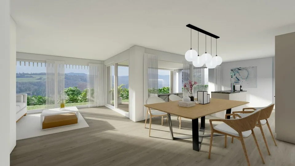 Neubau 4.5 Zimmer-Gartenwohnung mit ESTH W4