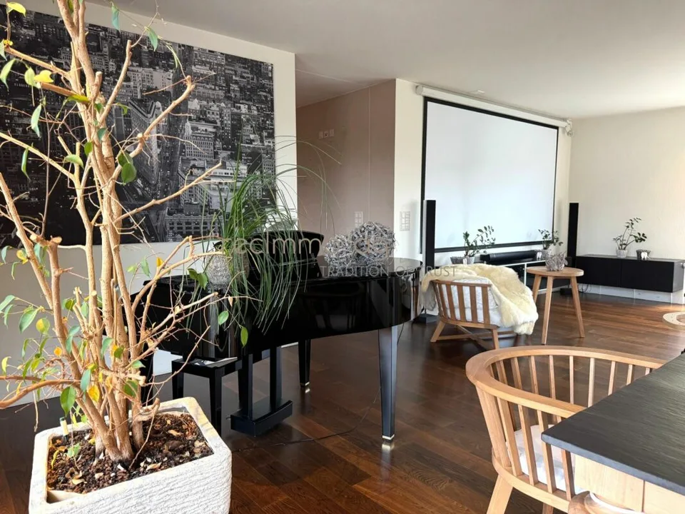 Exklusive 5.5-Zimmer-Wohnung mit 300 m² Terrasse in Döttingen - Raum, Komfort und Stil auf höchstem Niveau