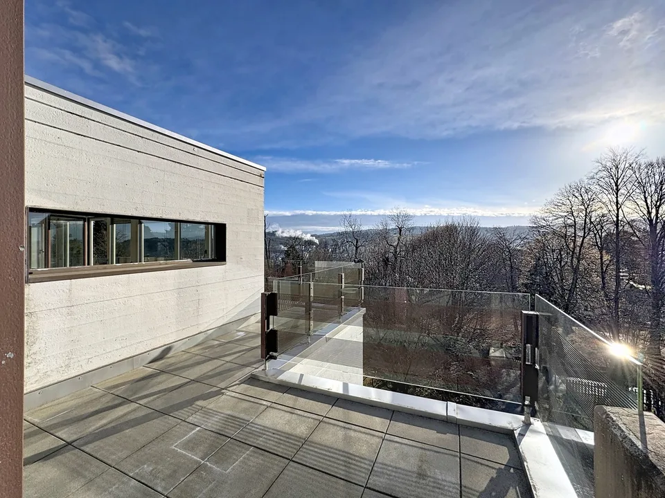 5.5-Zimmer-Penthouse-Wohnung mit Terrasse – Foto 12 von 13