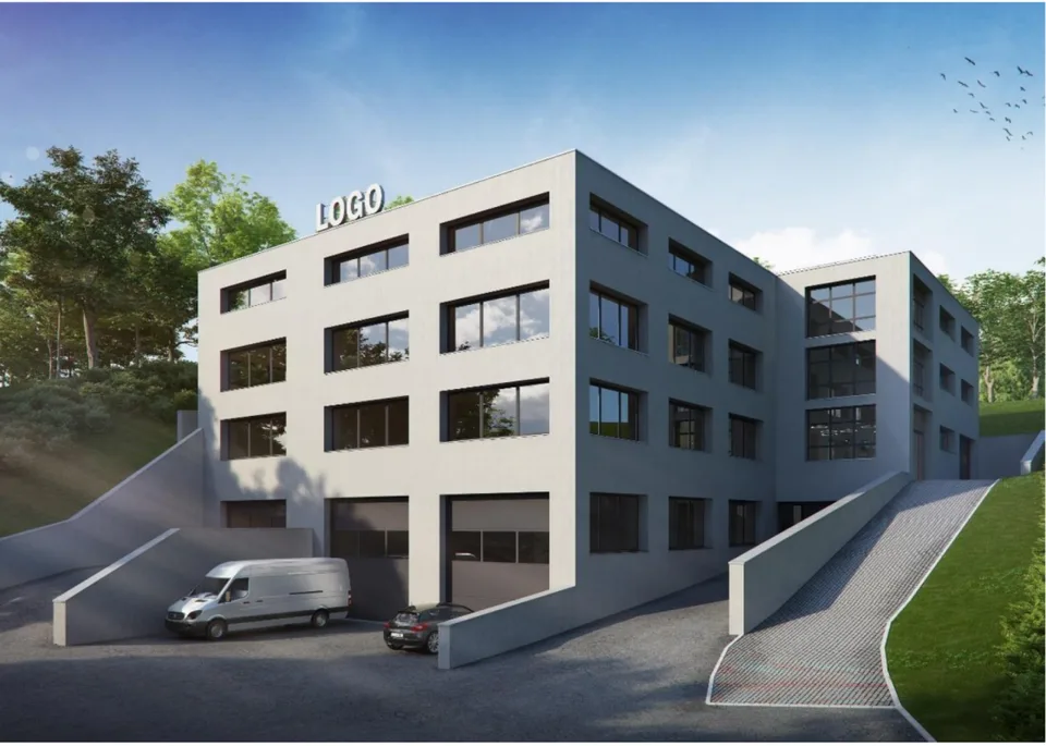 Edificio multifunzionale con permesso in vigore - Visibilità strategica sull'asse Montreux-Villeneuve