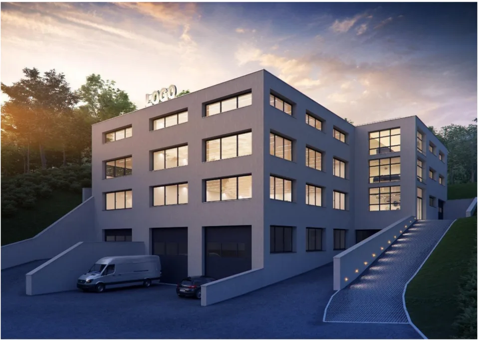 Edificio multifunzionale con permesso in vigore - Visibilità strategica sull'asse Montreux-Villeneuve