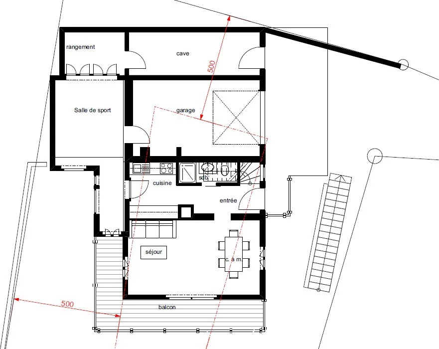 CHALET DI 3 APPARTAMENTI