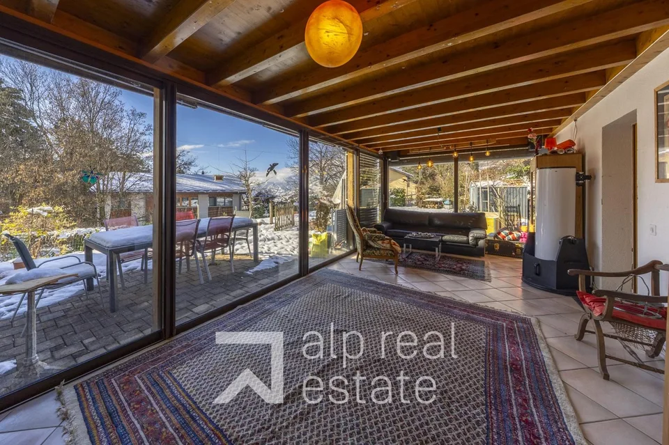Superbe maison familiale avec véranda chauffée et vue dégagée