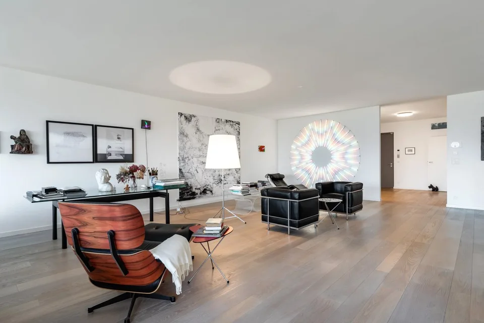 Großes Apartment mit Aussicht in Corsier