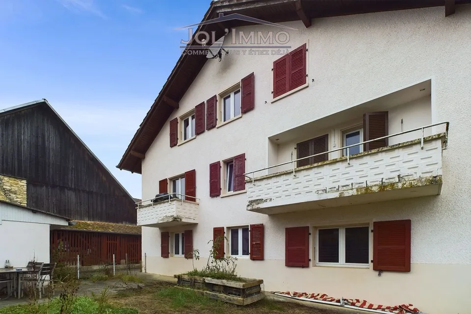 Grand immeuble de 3 appartements