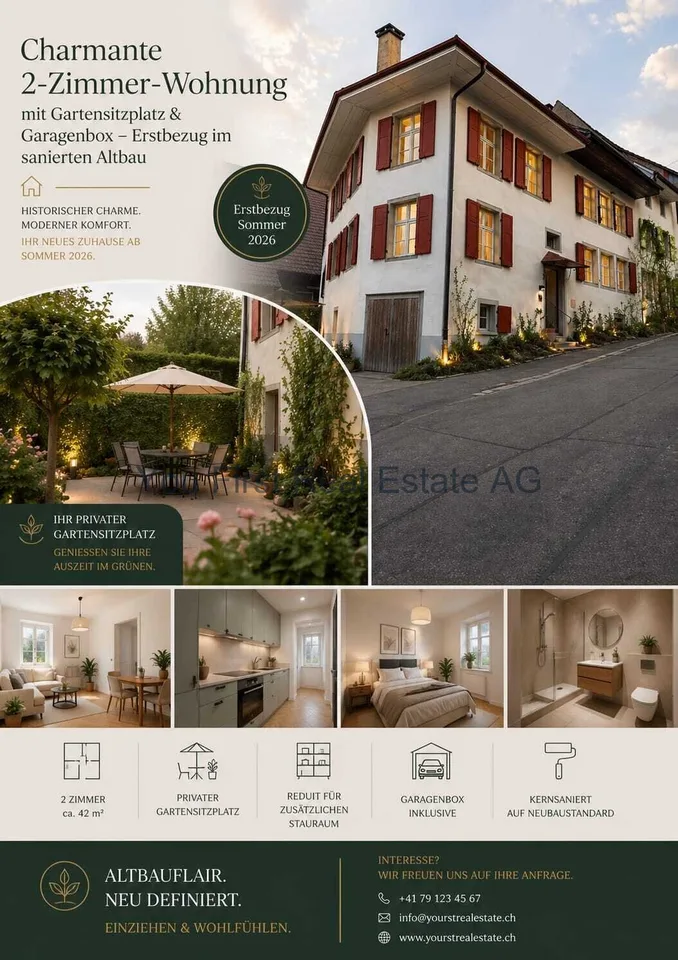 Neubau Gartenwohnung