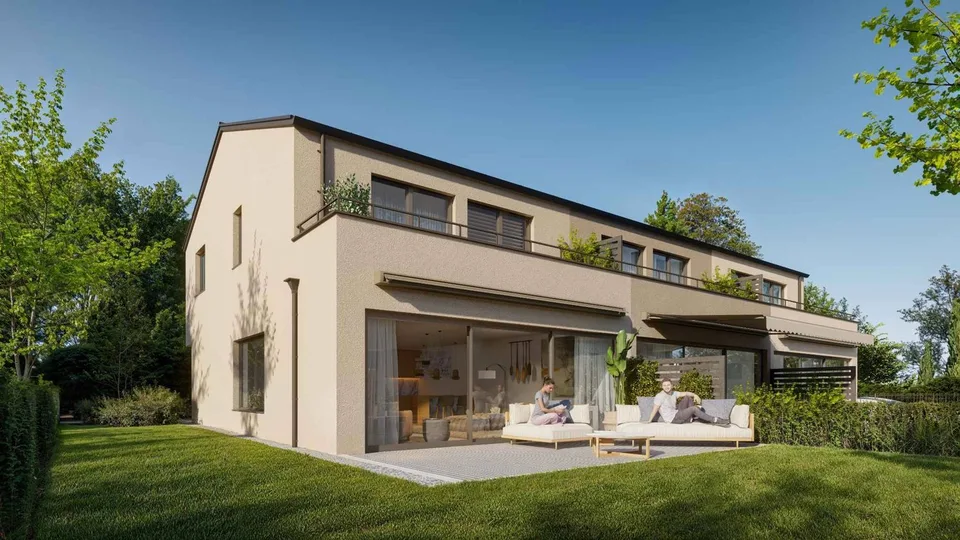 Les Rives de Gorgier  9 villas contiguës au bord de l'eau