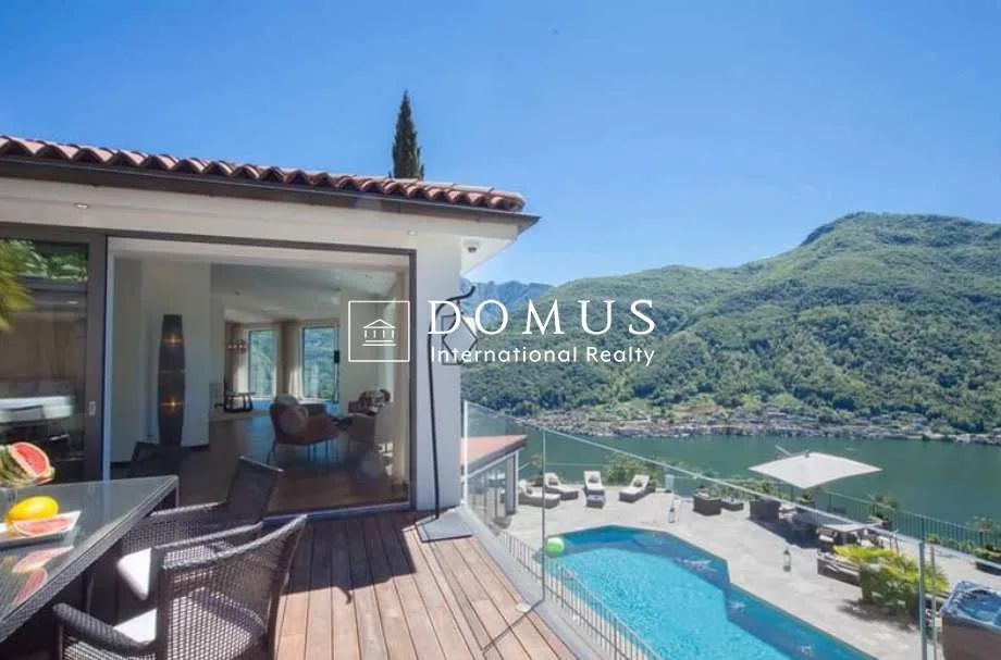 Villa di lusso 6 locali con vista lago, piscina, spa e dependance