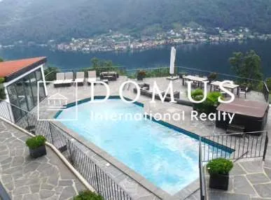 Villa di lusso 6 locali con vista lago, piscina, spa e dependance