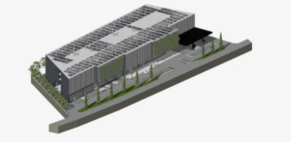 Progetto di costruzione di un centro commerciale e artigianale a Granges