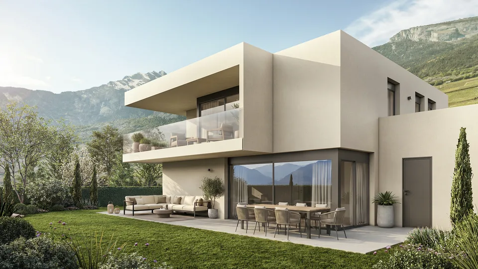 Das Ecrin d'Erbignon - Zeitgenössische Villa in Conthey – Foto 8 von 9