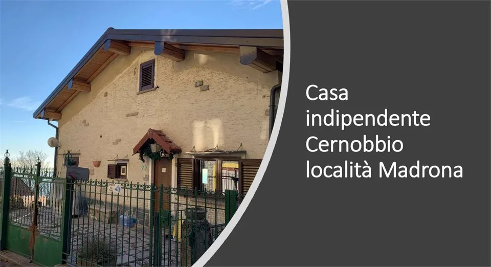 Casa indipendenti con vista panoramica a Cernobbio