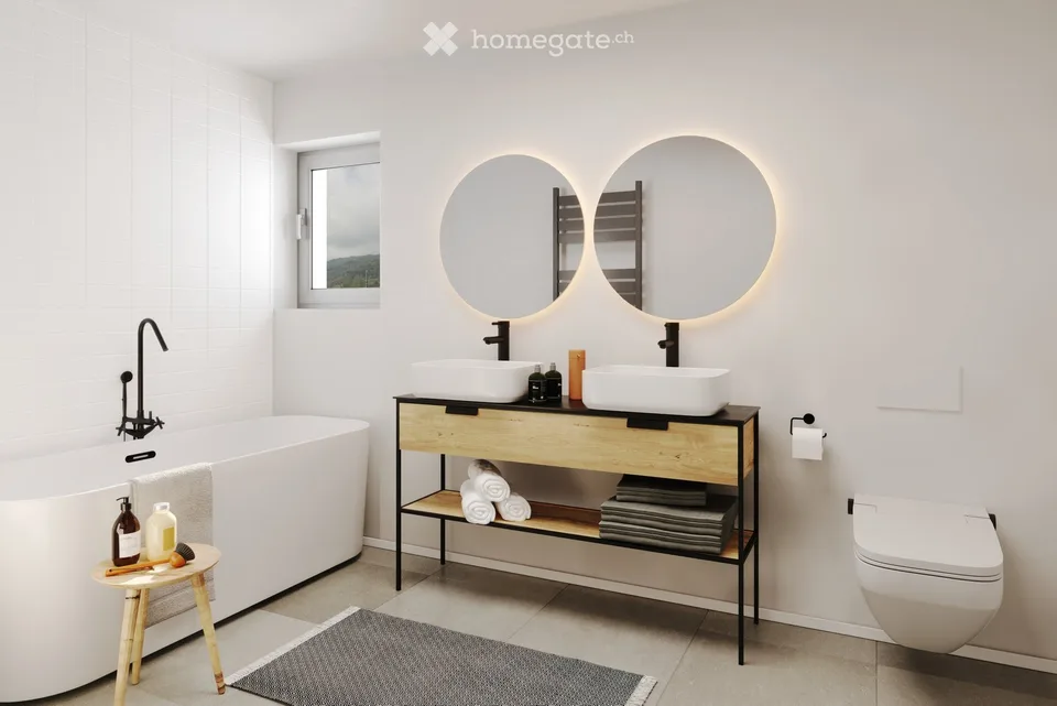 Ville a schiera nuove di 6,5 locali a Cressier NE – Confort moderno e ambiente tranquillo