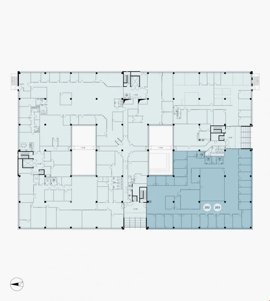 LUGANO NORD - BUREAU DE 1162 M2 FRACTIONNABLE (REF. 202-203) – photo 14 sur 15