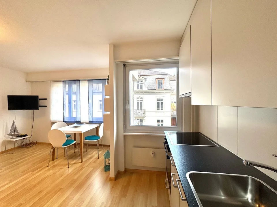 Attractive furnished and equipped 1-room apartment