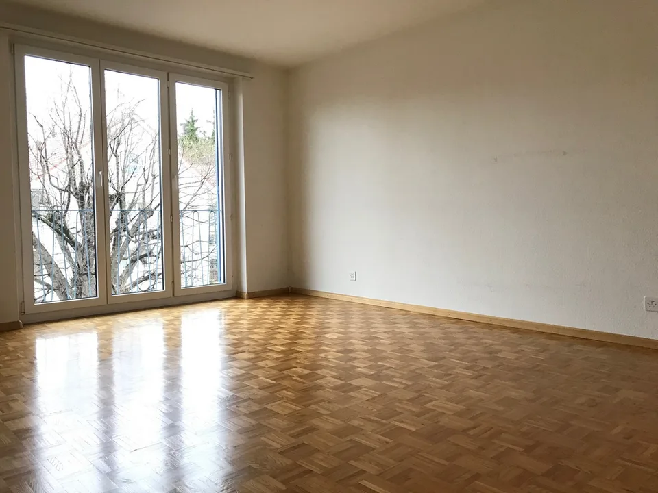 Beautiful and bright 3-room apartment on the 2nd floor near Bachgraben