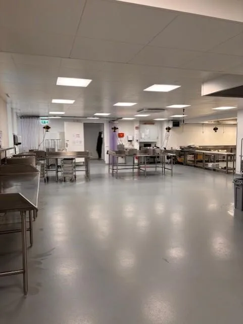 Area di produzione per alimenti (celle di raffreddamento disponibili)