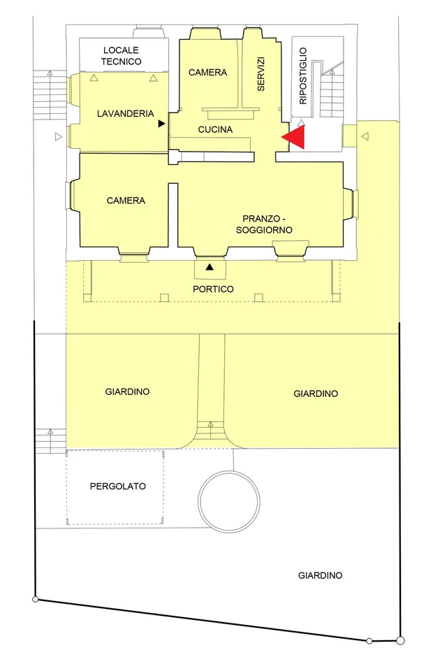 3-1/2 con giardino - mit Garten und Seeblick – foto 23 di 24