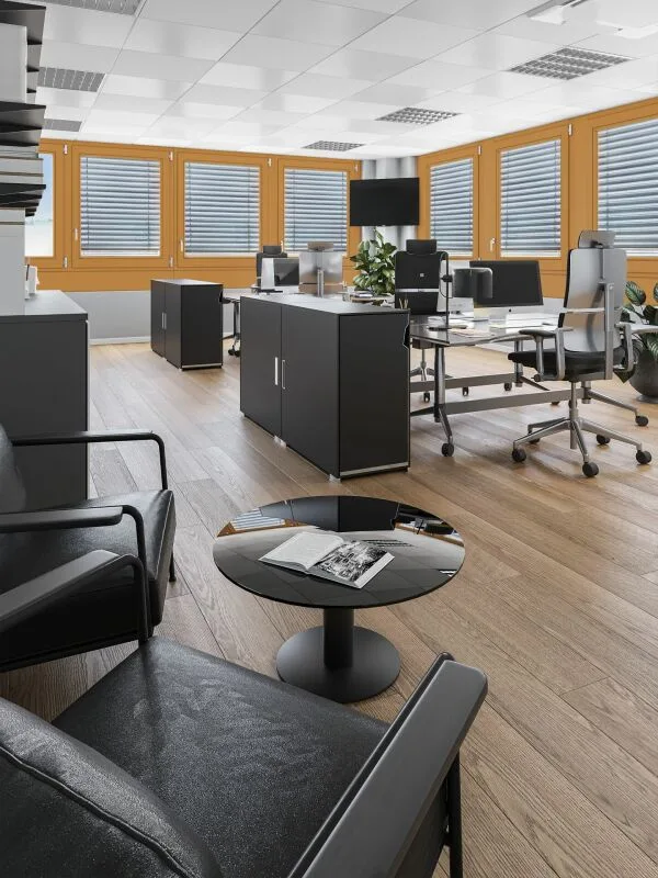 Surface de 60 m² à la Route Suisse 7 - Un espace fonctionnel et accessible pour vos projets professionnels