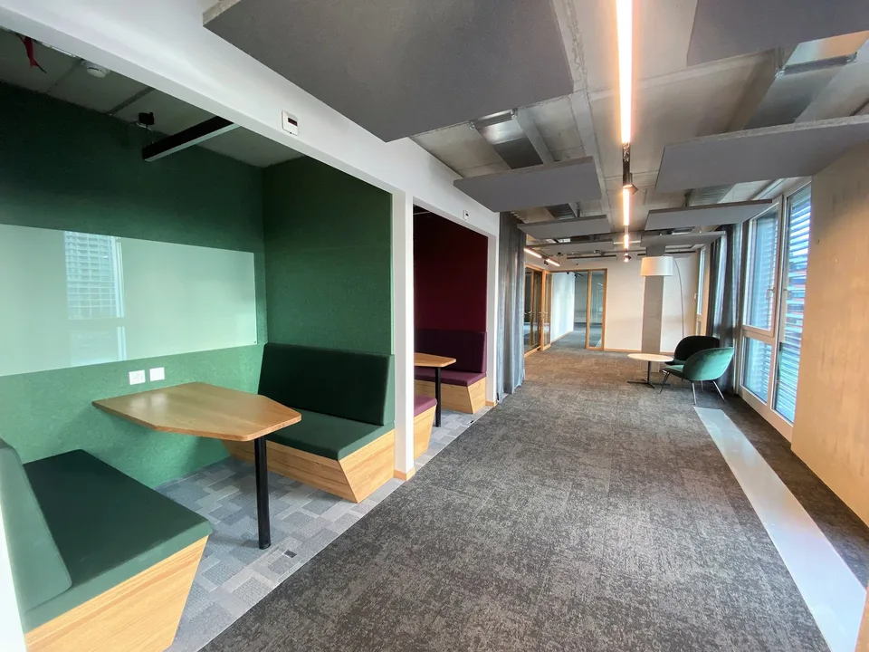 EXKLUSIVE TERRASSE ZU JEDEM BÜRO - Modern ausgebaute Büroflächen im Glattpark