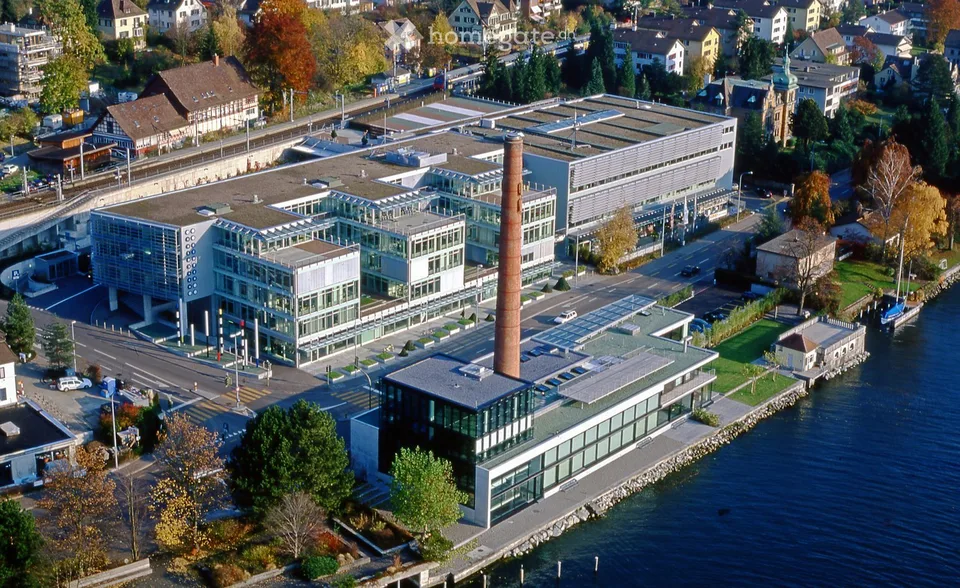 Hier behalten Sie auch im Hochsommer einen kühlen Kopf! Büroräume im Goldbachcenter in Küsnacht