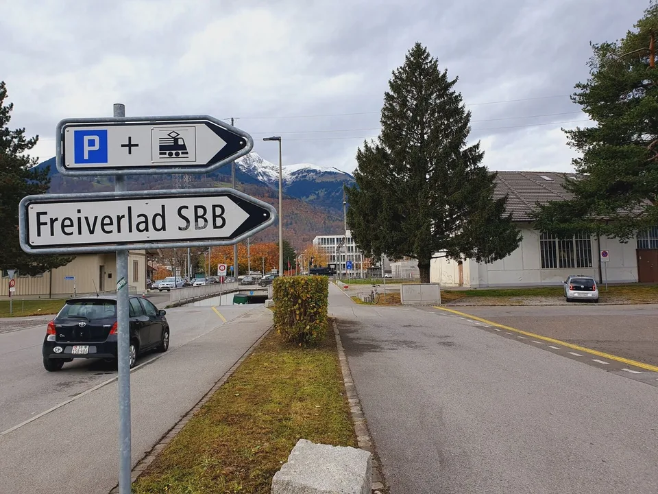 Parcheggio per inquilini Rheinstrasse Buchs SG