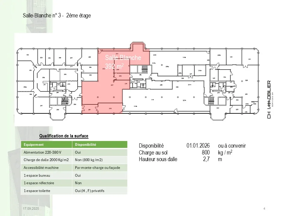 Salle blanche et espace industriel moderne de 392 m² à Neuchâtel – photo 6 sur 29