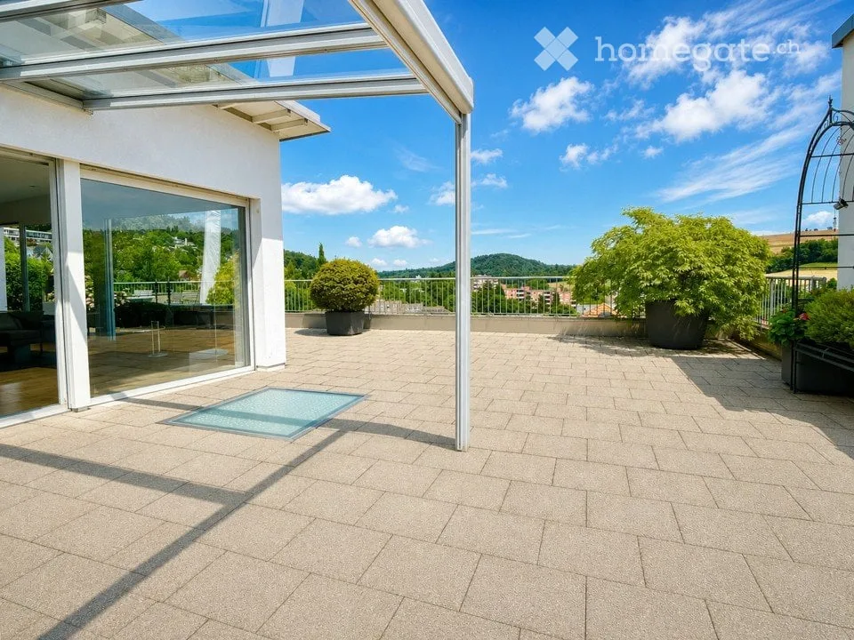 5.5-Zi-Terrassenhaus, 176 m², mit Weitsicht