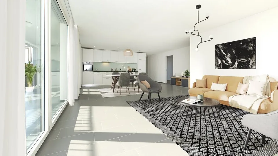 GROSSZÜGIGE ERDGESCHOSS - WOHNUNG