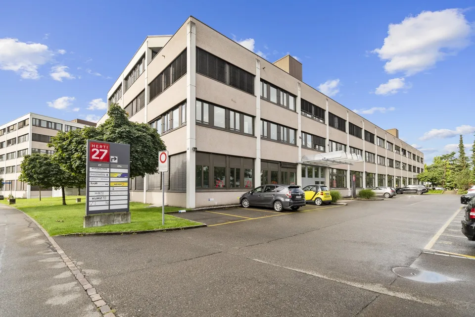 HERTI 27 - voll ausgebaute Büroflächen