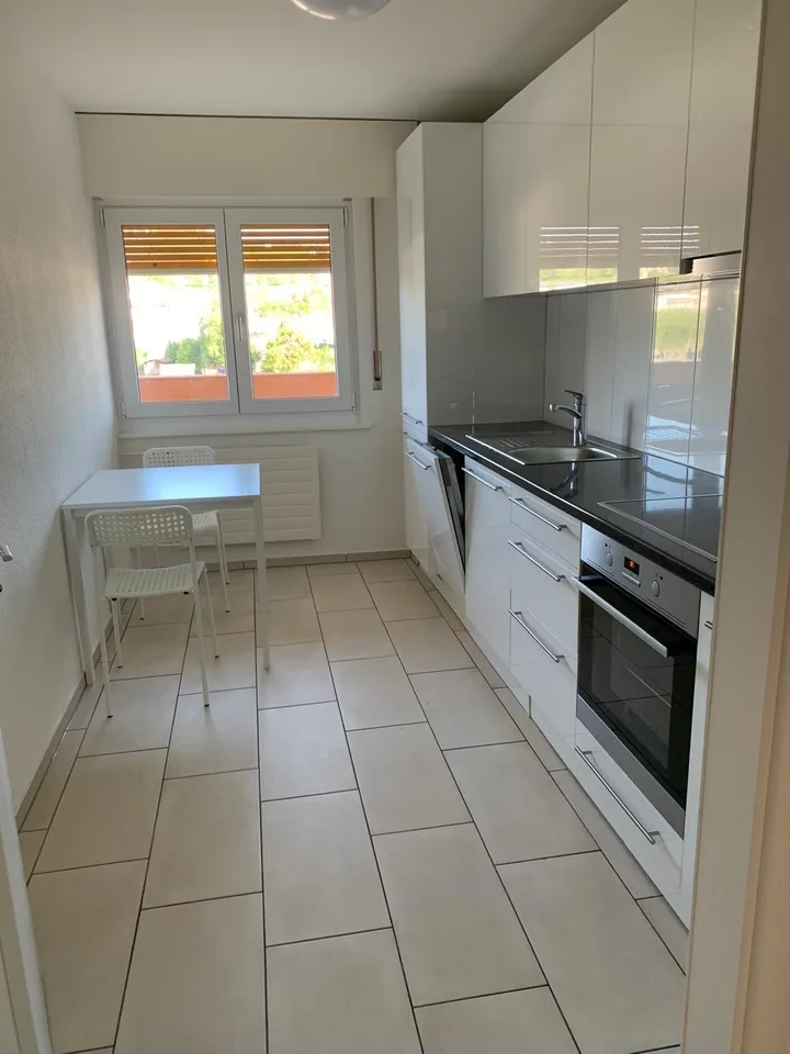 Charmant appartement meublé de 2,5 pièces avec balcon