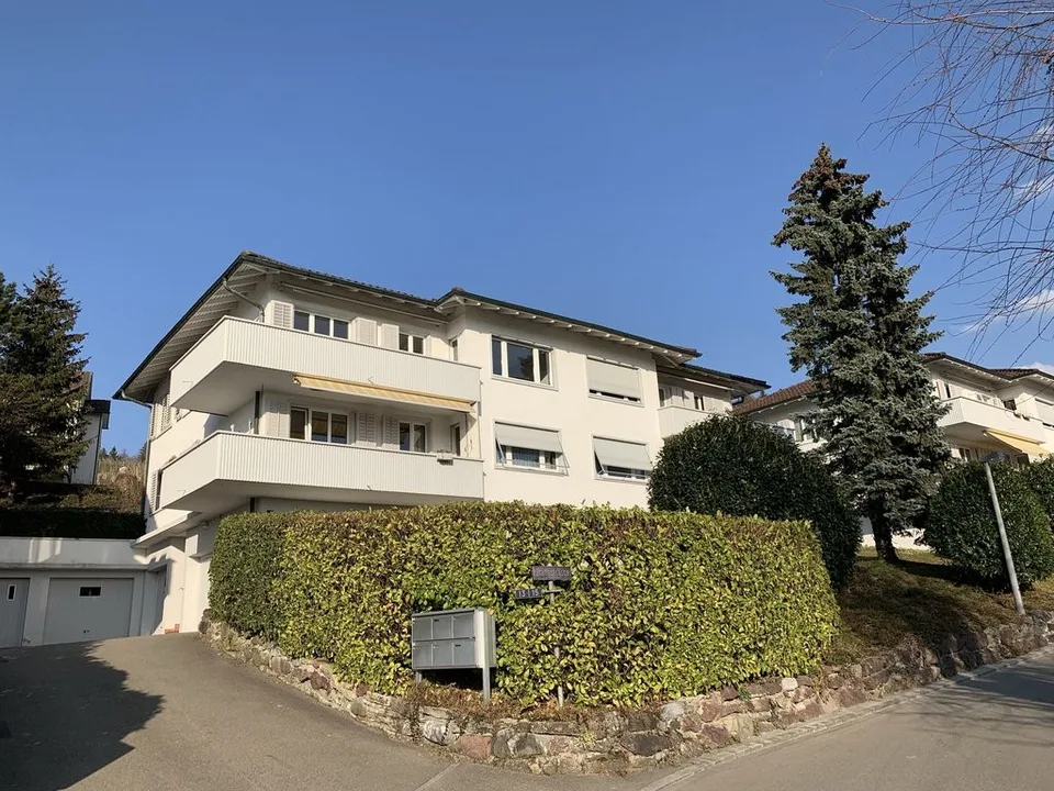 Charmante 4.5 Zimmer Wohnung mit Balkon und Cheminée
