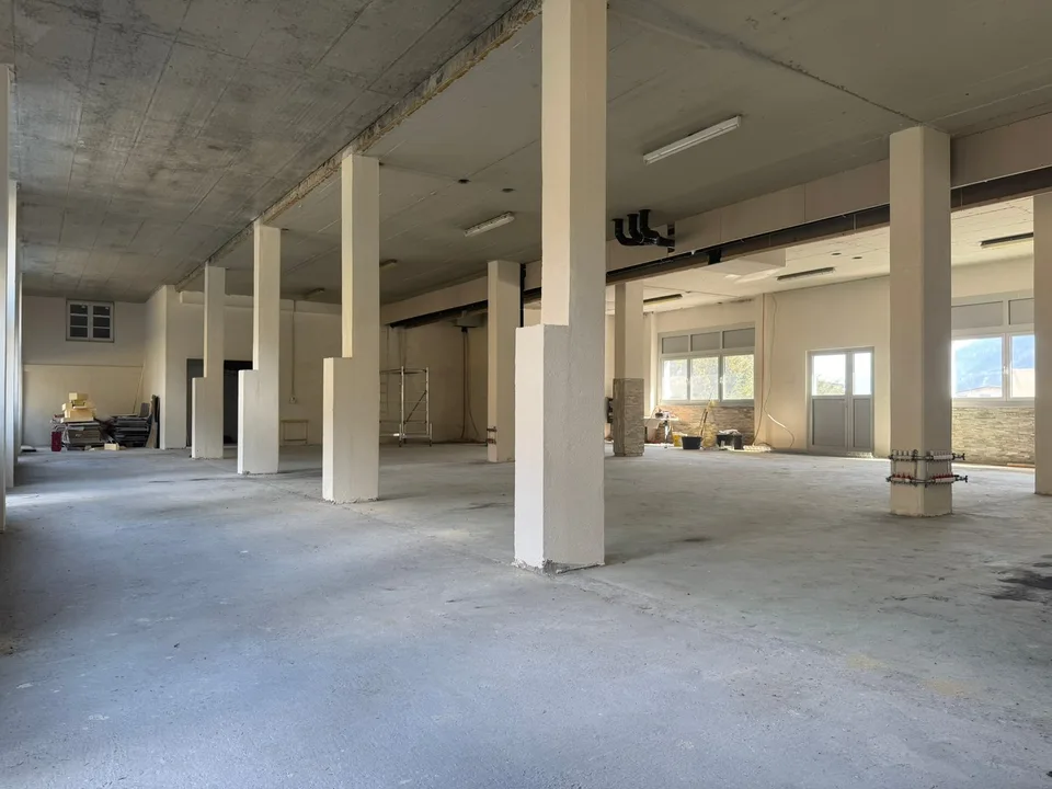 Gewerbehalle im Industrial Look – 267 m² im Erdgeschoss