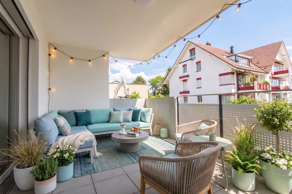 Appartement de rêve de 2,5 pièces au rez-de-chaussée