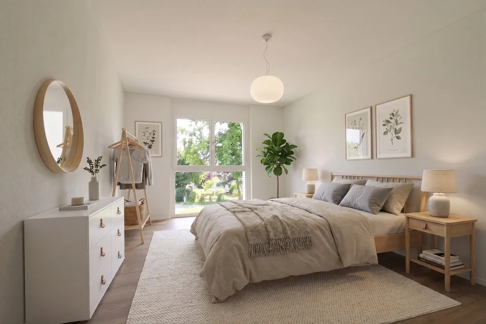 Appartement de rêve de 2,5 pièces au rez-de-chaussée