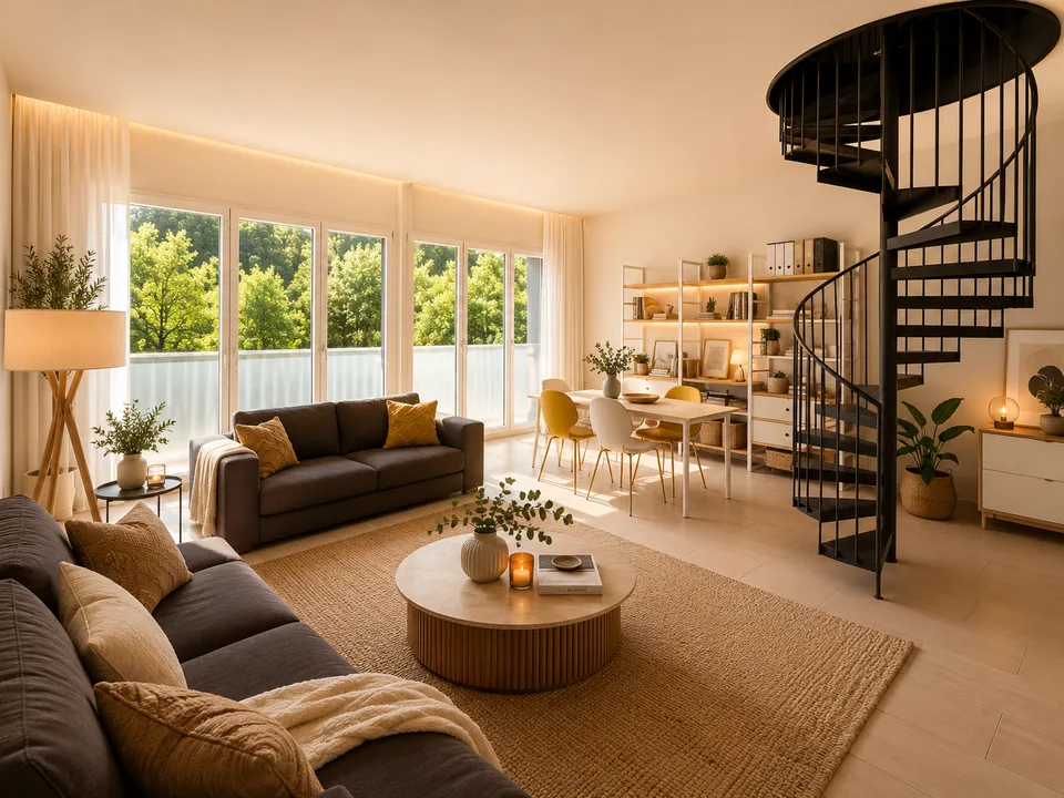 Charmante 3.5-Zimmer-Maisonette-Wohnung in Gattikon
