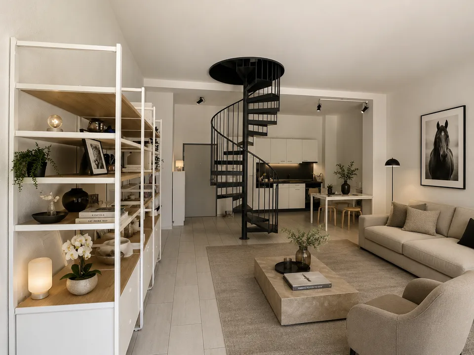 Charmante 3.5-Zimmer-Maisonette-Wohnung in Gattikon