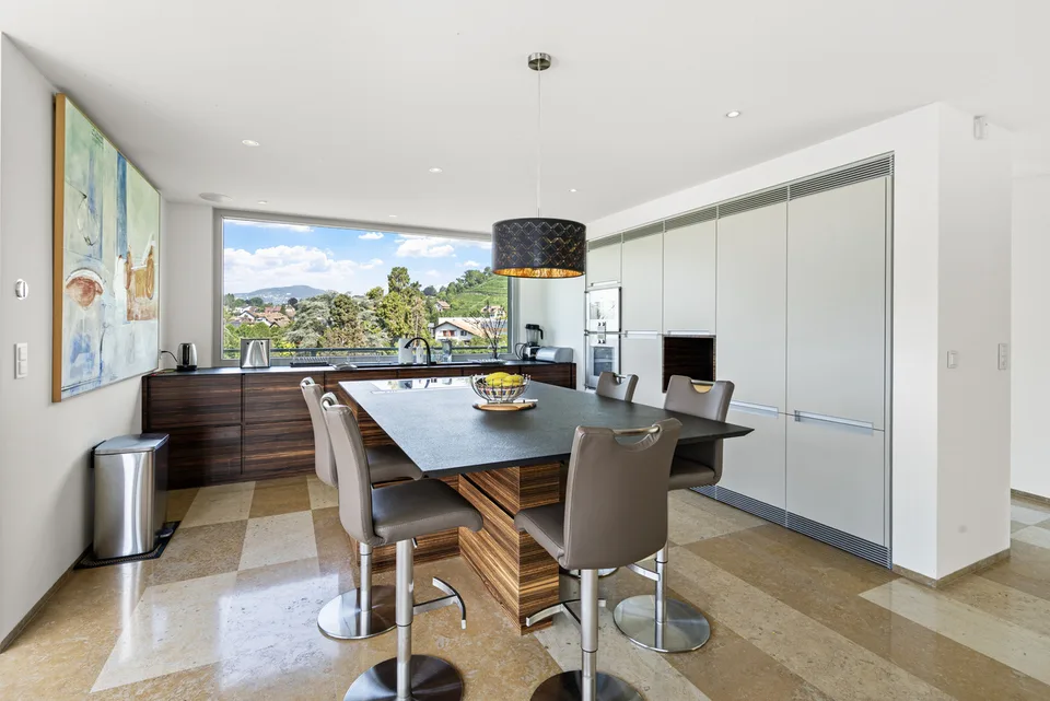 Appartement von Prestige in Montreux, 360-Grad-Seeaussicht