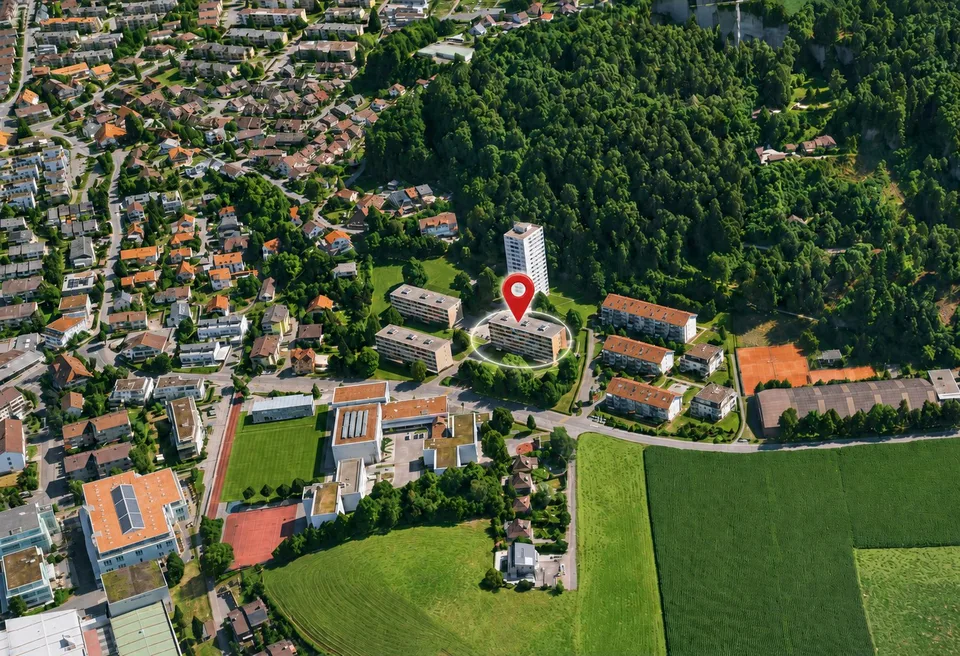 Charmante 3.5-Zimmer-Wohnung mit Balkon in Ostermundigen
