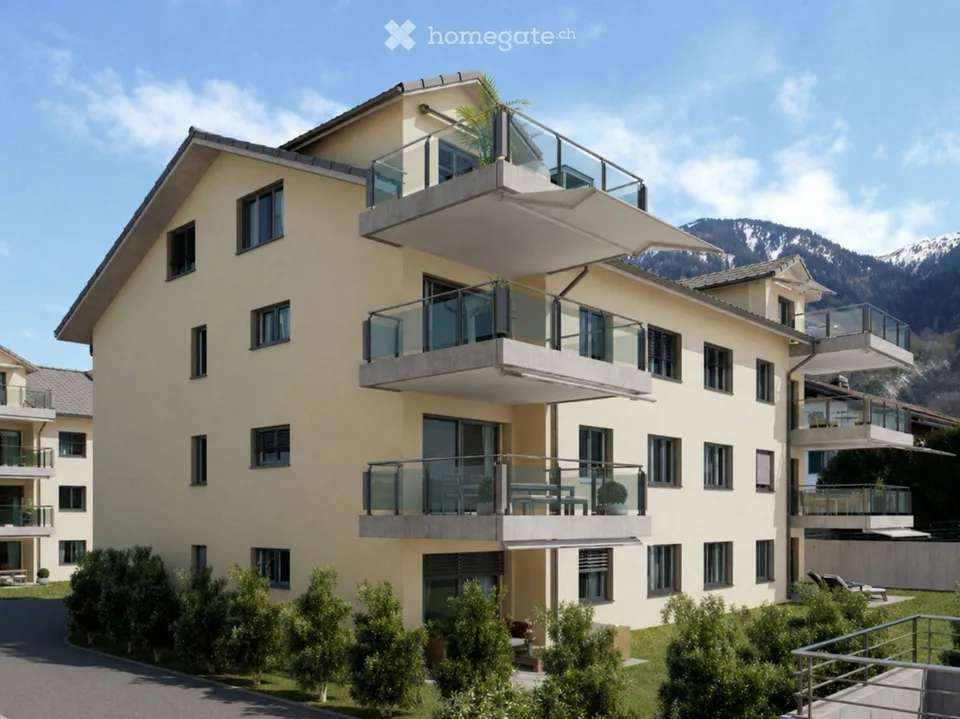 Appartamento moderno 4.5 locali con standard Minergie a Trimmis