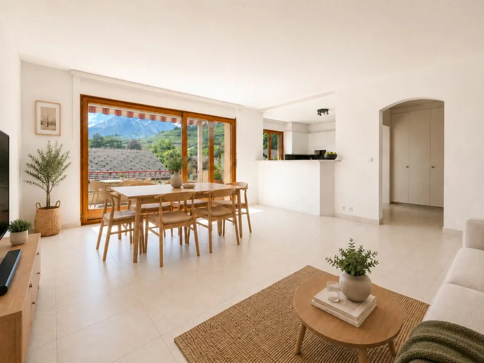 Magnifique appartement de 5 pièces à Platta / Sion