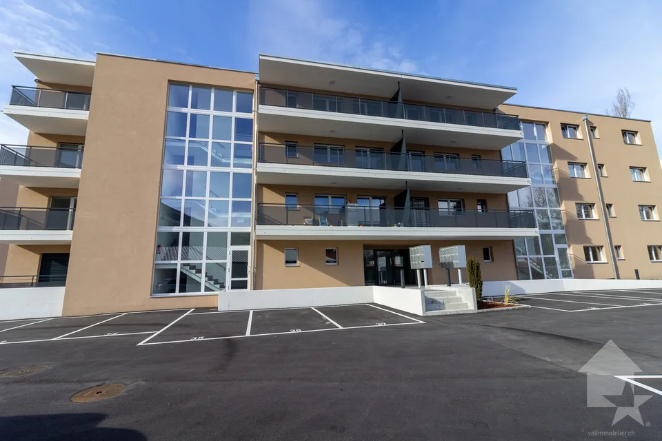 Appt 3.5 Zimmer mit 105 m2 Terrasse und Rasen