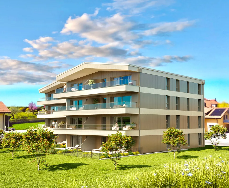 Appartement neuf de 4.5 pièces à Remaufens – lot01