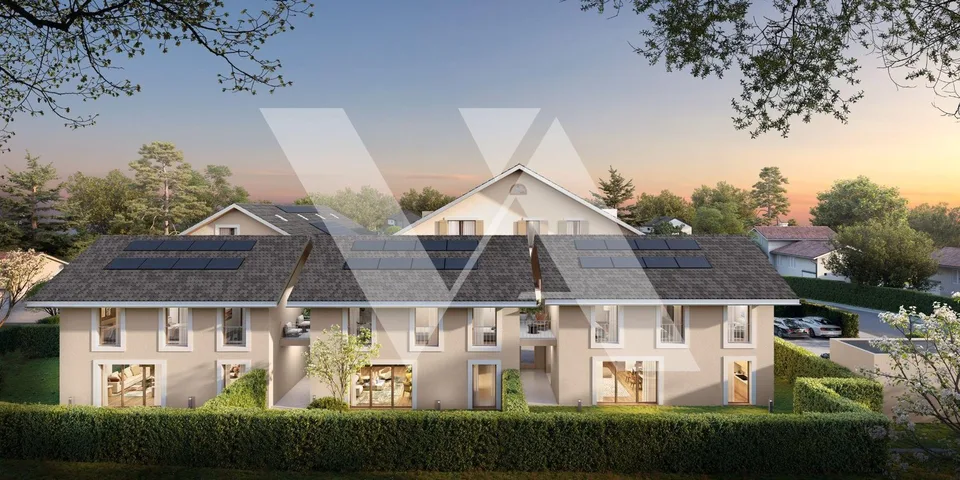 A vendre en construction ? Belle villa contiguë avec jardin