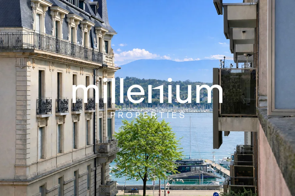 Appartement en SI avec balcon à proximité immédiate du lac