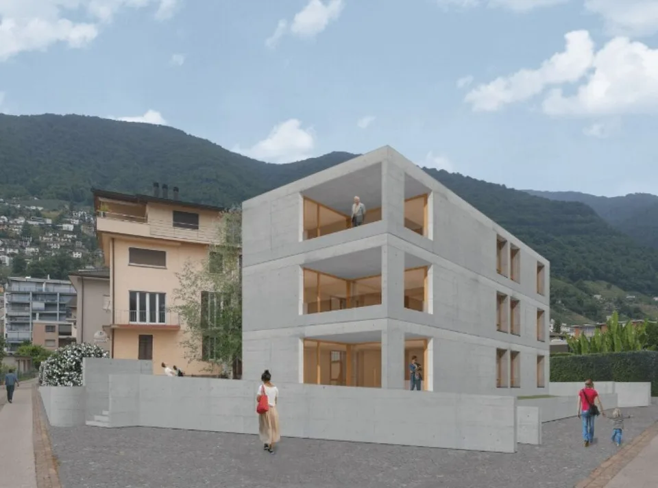 Wohnung 4.5 Zimmer,  1. Stock, Süden Block