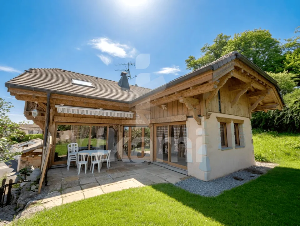 Casa d'eccezione ai piedi del Salève, porte di Ginevra