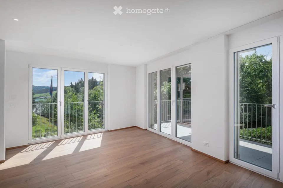 Casa unifamiliare nuova costruzione moderna con allestimento interno di alta qualità